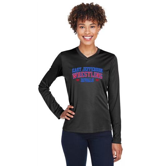 EJ Wrestling Team Performance Long Sleeve - Womens