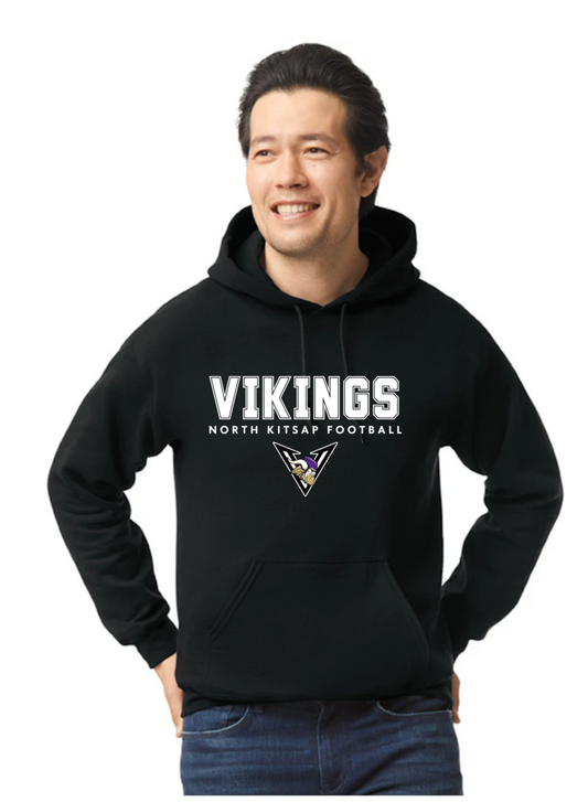 Vikings Football Cotton Unisex Hoodie
