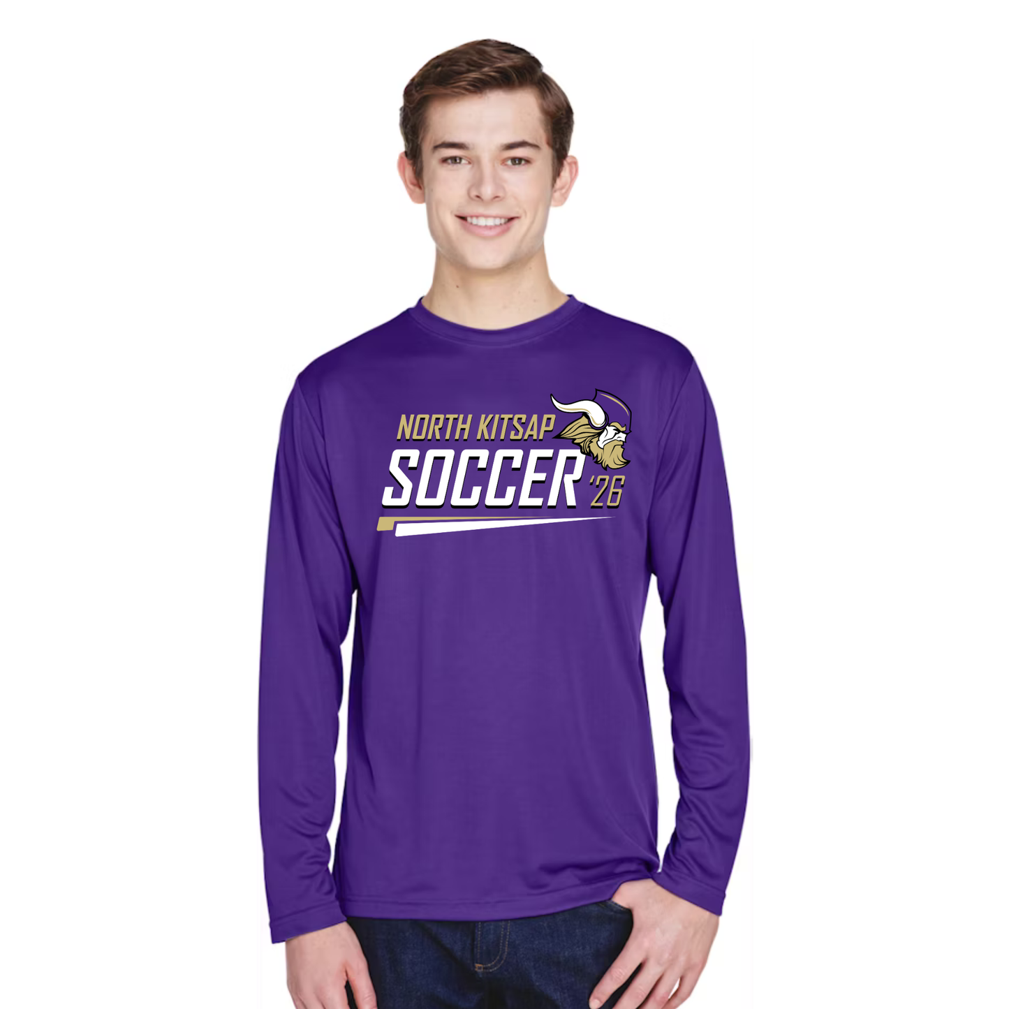 NK Vikings Boys Soccer 2026 Performance Long sleeve