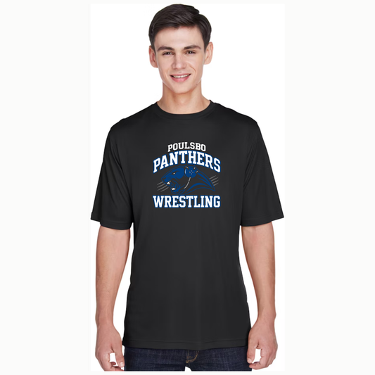 Panther Wrestling - Performance Short Sleeve - Boys/Mens