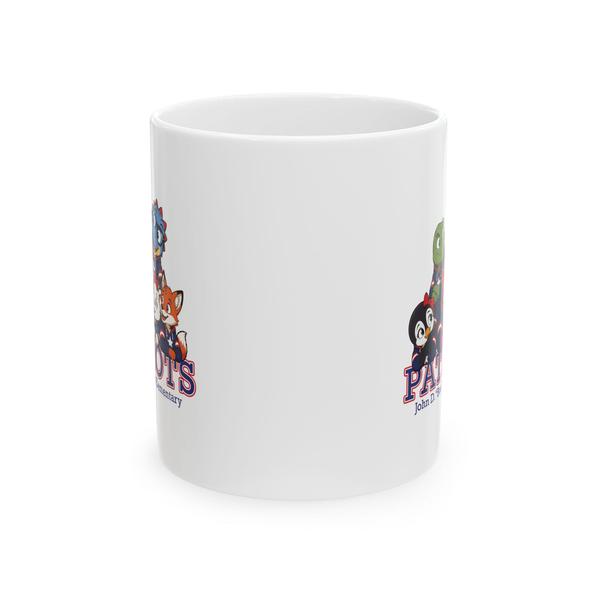 Hawk Elementary Patriots Buddy Ceramic Mug