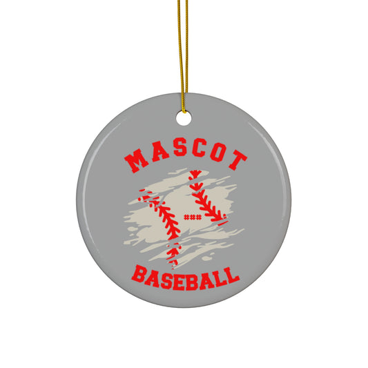 Custom Team & Name BaseballOrnament