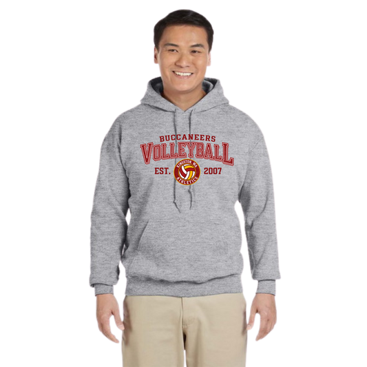 Buccaneer Volleyball - Cotton Hoodie