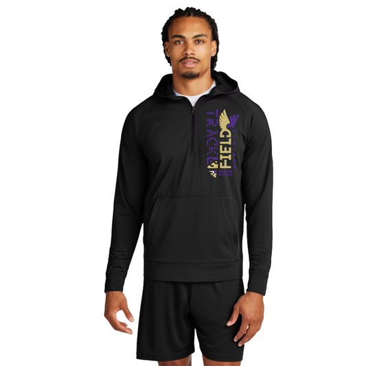 Vikings T&F - Sport-Wick Stretch 1/2-Zip Hoodie - Mens