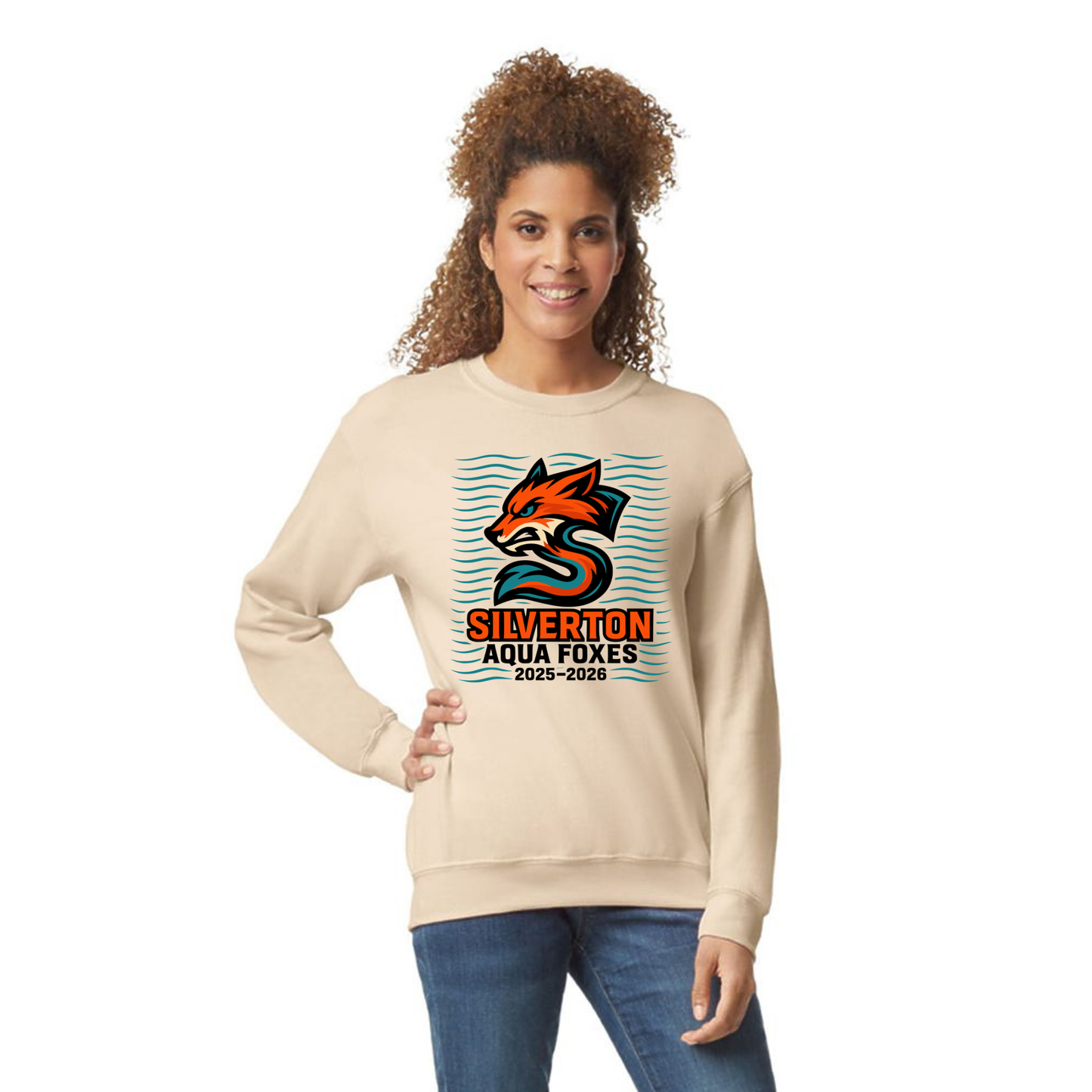 *NEW* Silverton Aqua Fox - Crewneck - Unisex