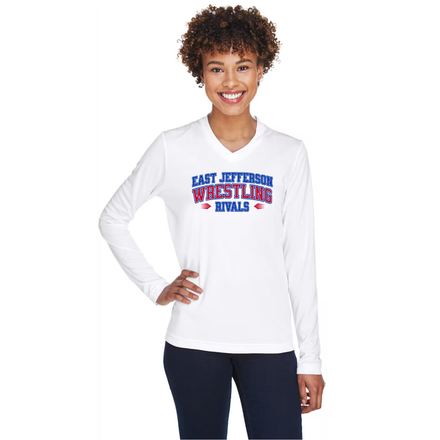 EJ Wrestling Team Performance Long Sleeve - Womens