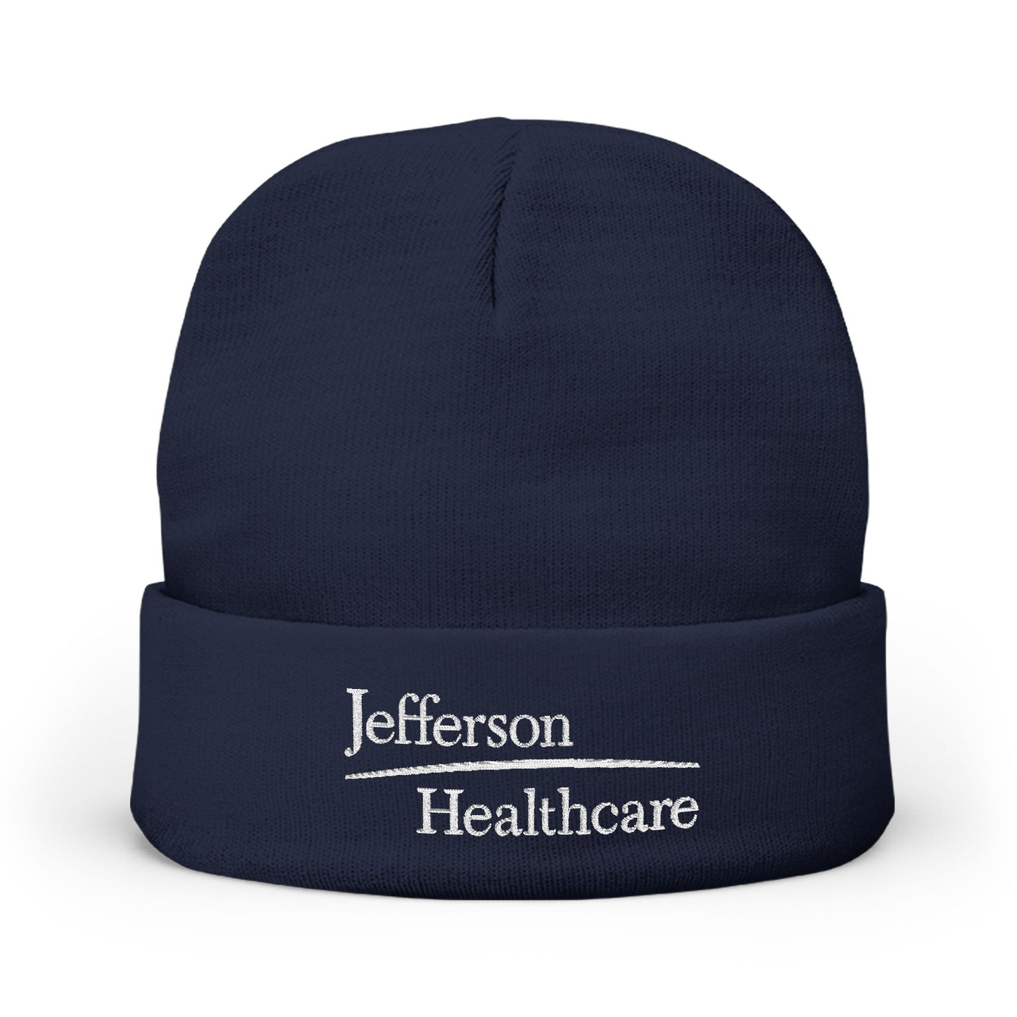 Embroidered Knit Beanie