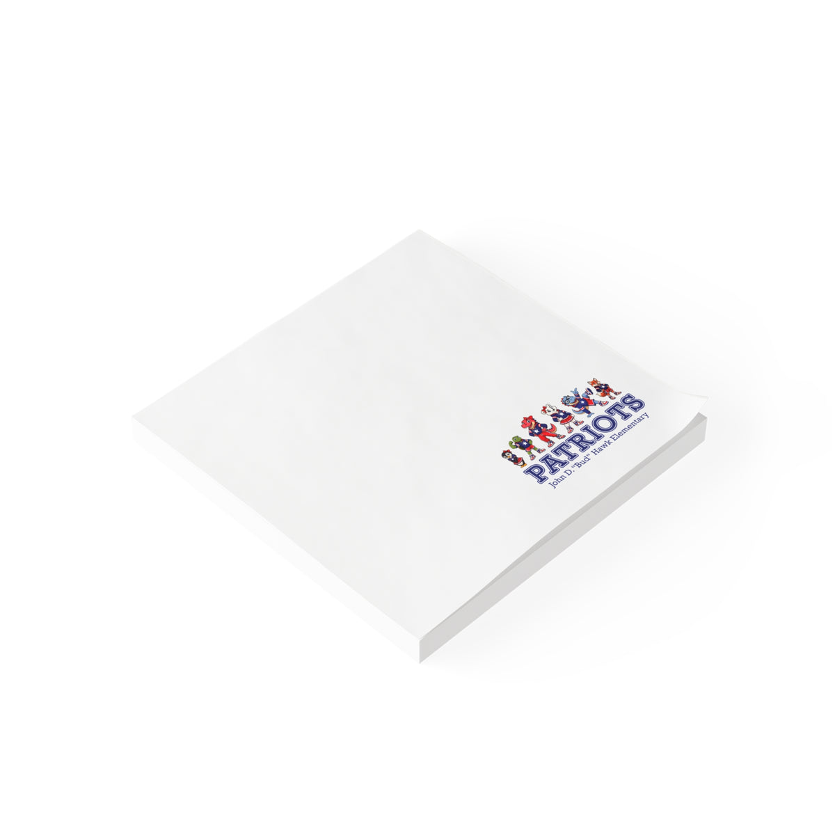 Hawk Elementary Buddy Banner Post-it® Note Pads