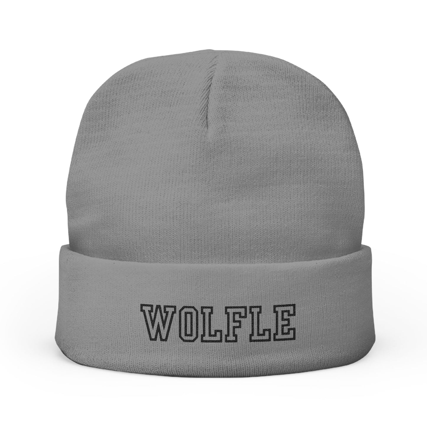 *NEW* Wolfle Knit Beanie (Embroidery)