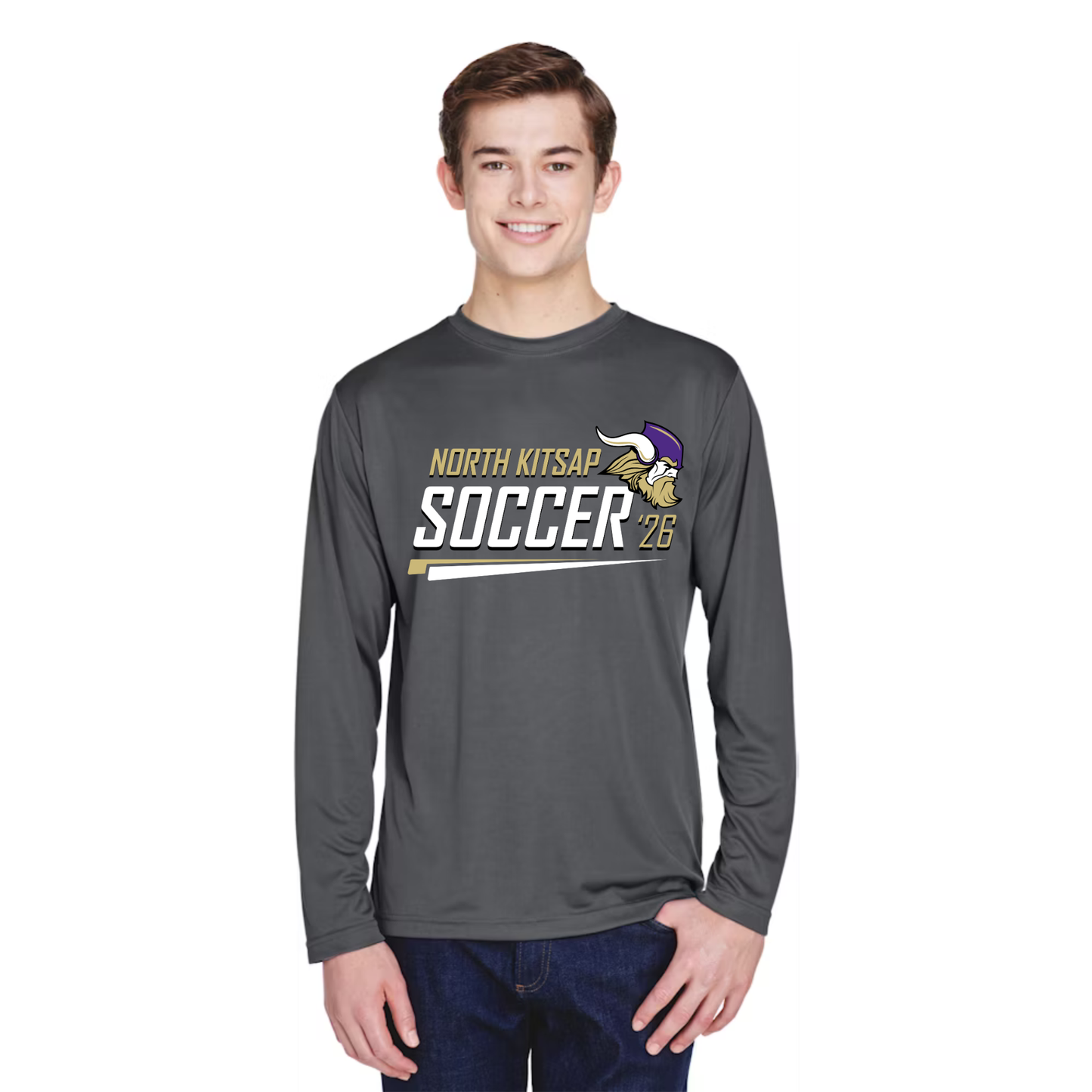 NK Vikings Boys Soccer 2026 Performance Long sleeve