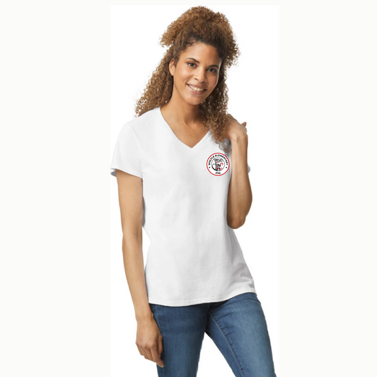 Wolfle PTO Vneck shirt - Womens