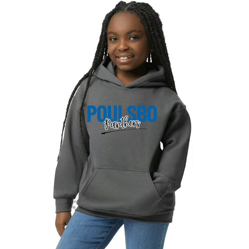 Poulsbo Panthers - Hoodie - Youth & Adult Unisex