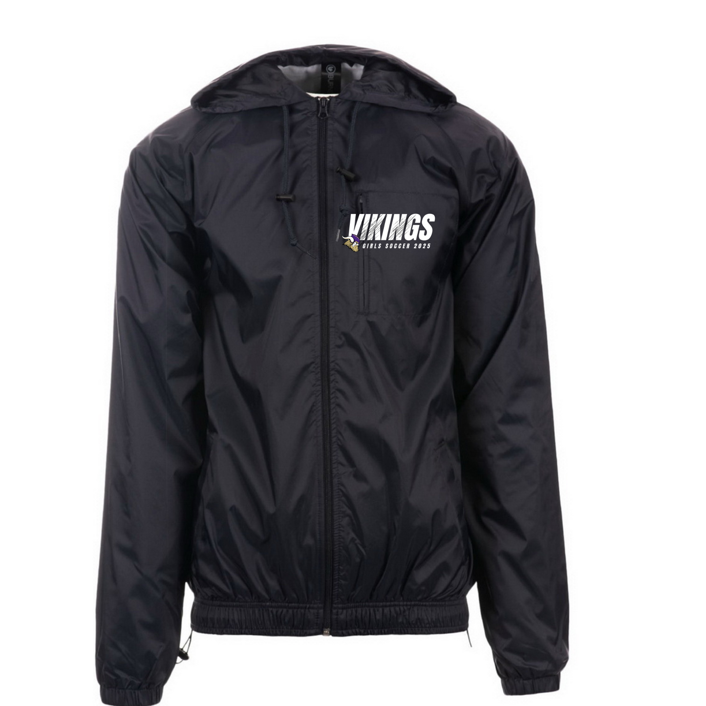 Nk Girls Soccer - Nylon Hooded Jacket