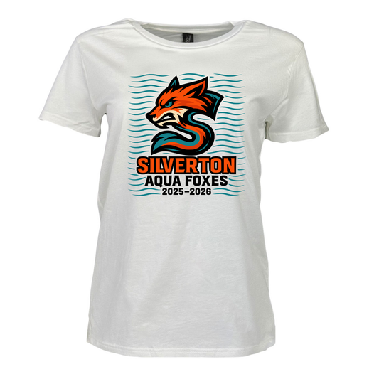 *NEW* Silverton Aqua Foxes Womens Tshirt