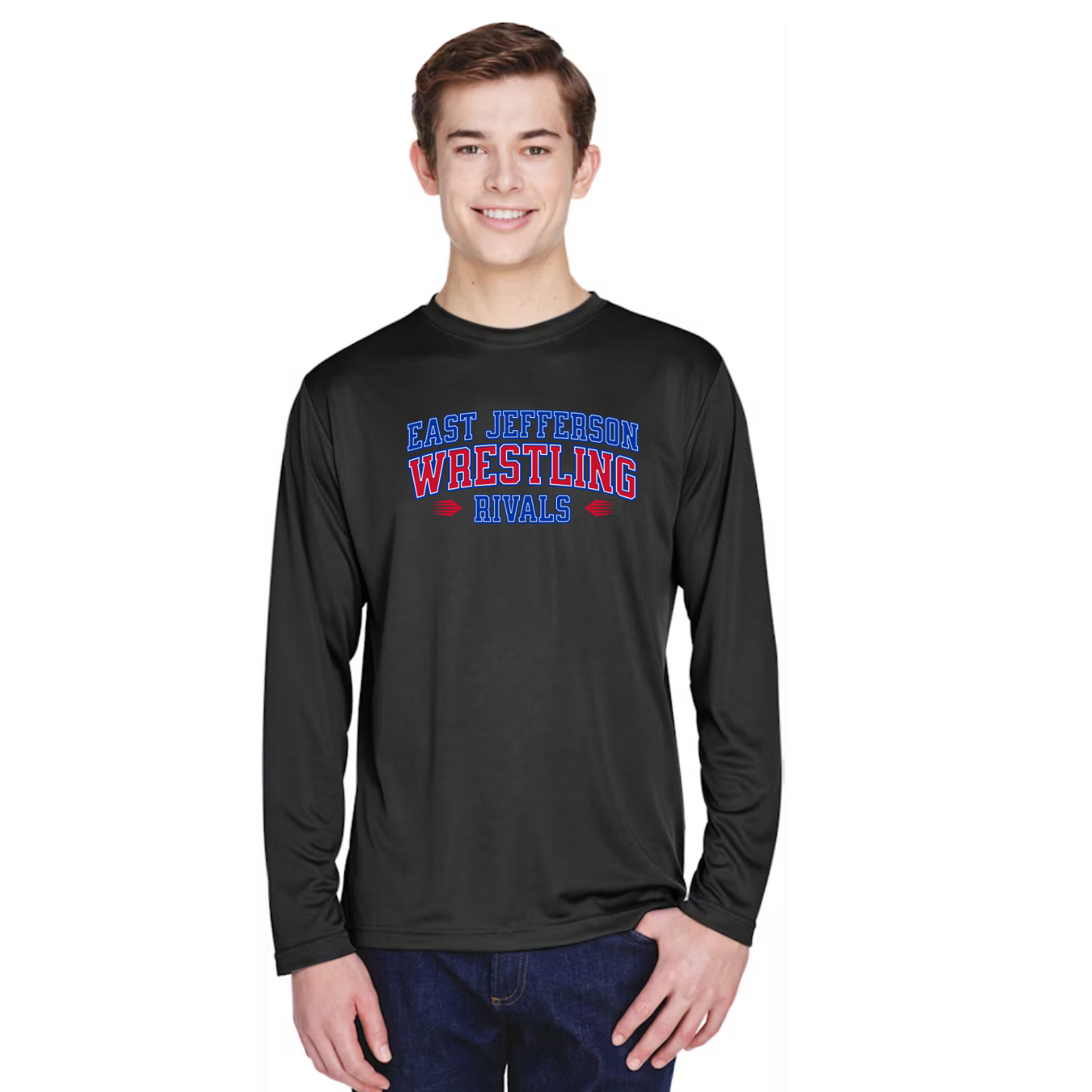 EJ Wrestling Team Performance long sleeve