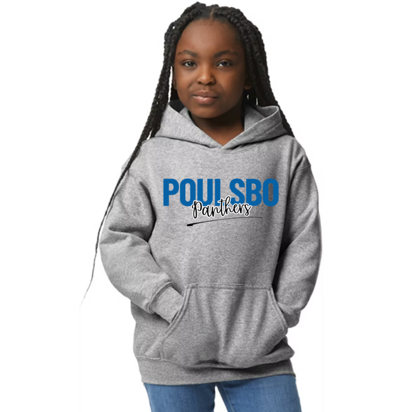 Poulsbo Panthers - Hoodie - Youth & Adult Unisex