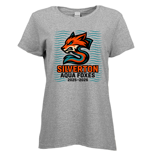 *NEW* Silverton Aqua Foxes Womens Tshirt