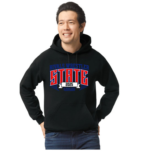 Rivals Wrestling - STATE hoodie - LIMTED AVAILABILITY