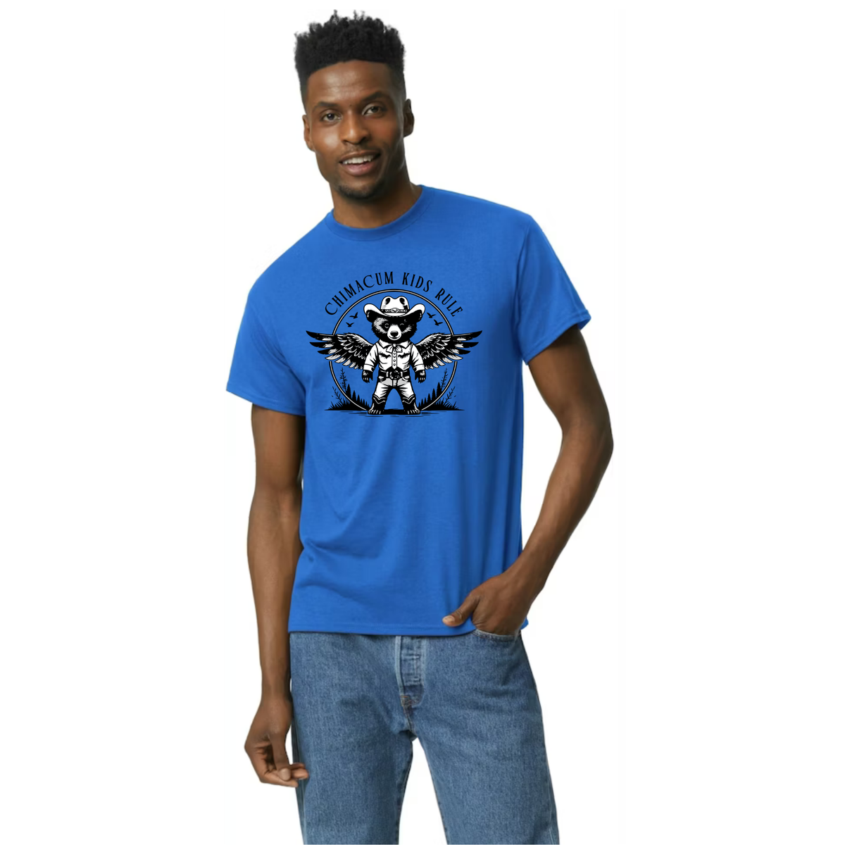 Chimacum Kids Rule - Unisex Adult Tshirt