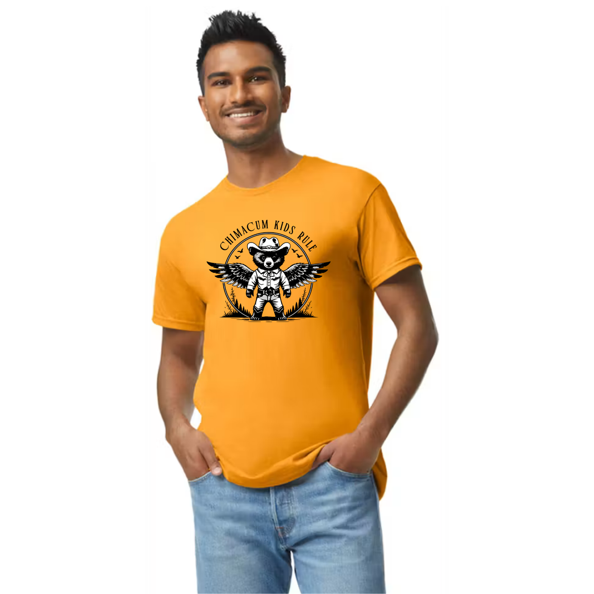 Chimacum Kids Rule - Unisex Adult Tshirt