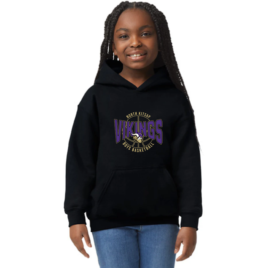 NK Boys Basketball Youth Hoodie