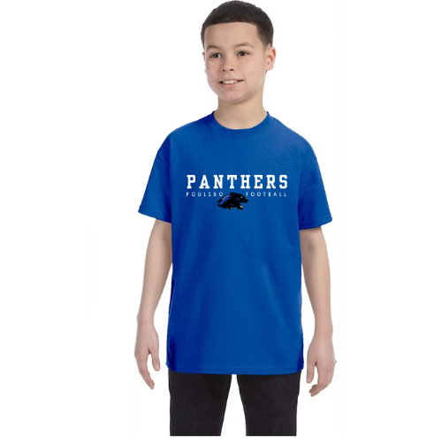 Panthers Football Tshirt - Adult & Youth