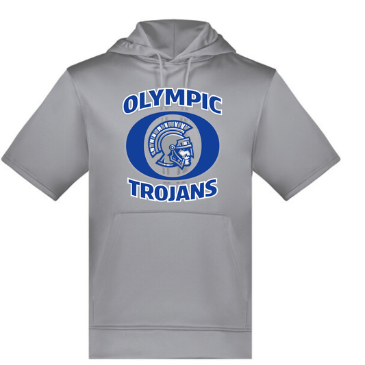 Olympic Trojans Fleece Short Sleeve Hoodie