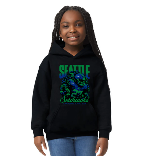 Superbowl Bound 2026 - Youth Hoodie