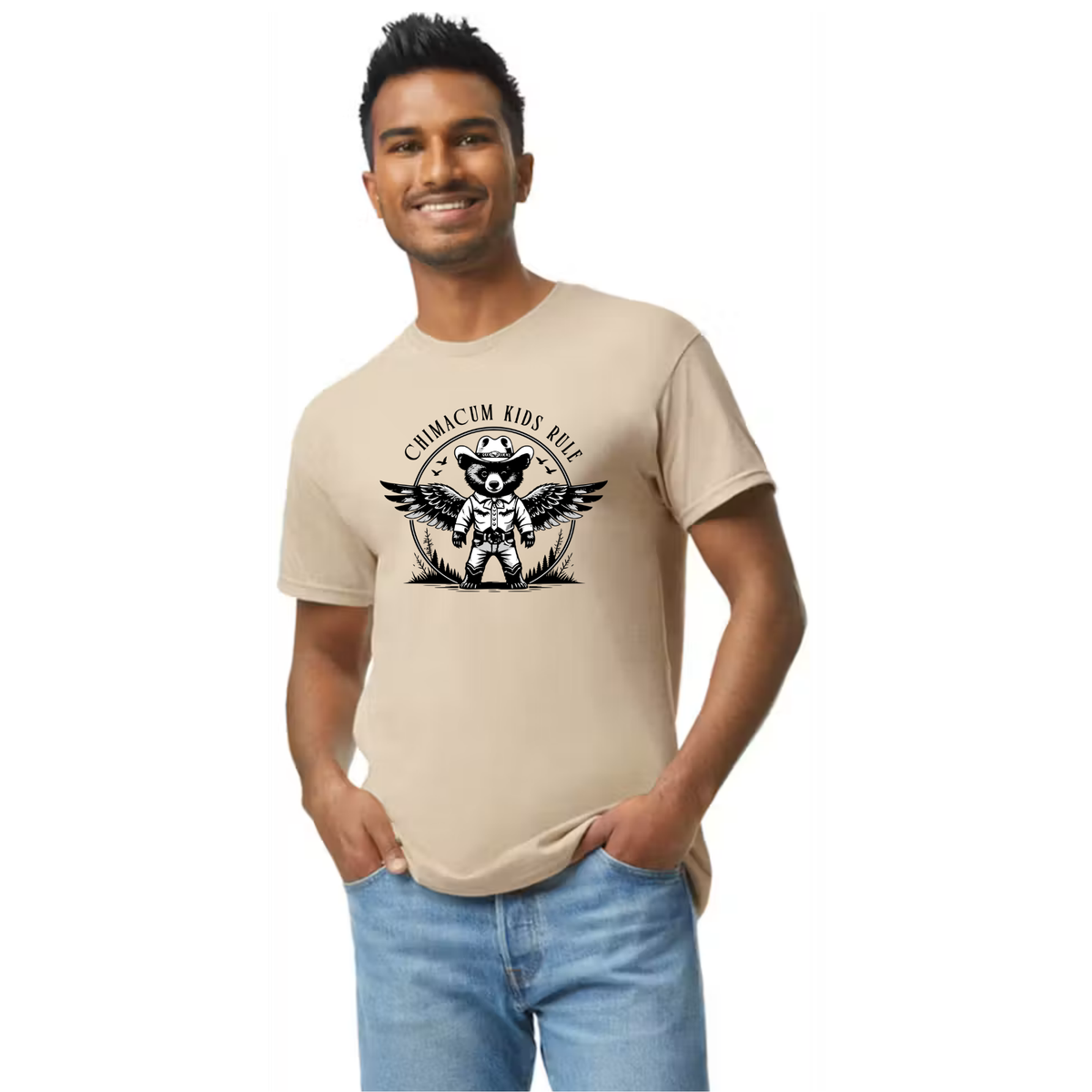 Chimacum Kids Rule - Unisex Adult Tshirt