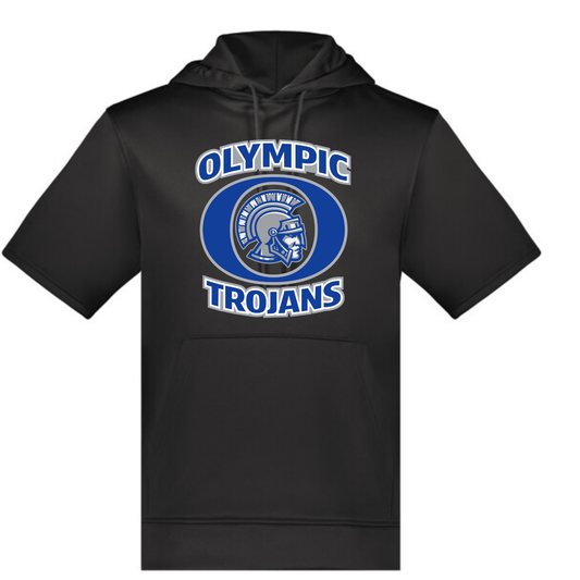 Olympic Trojans Fleece Short Sleeve Hoodie