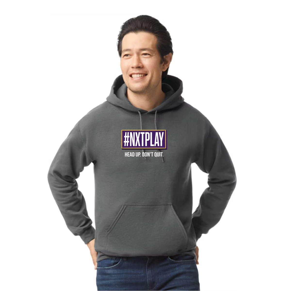 NXT Basketball - #NXTPLAY - Heavy Cotton Hoodie - unisex