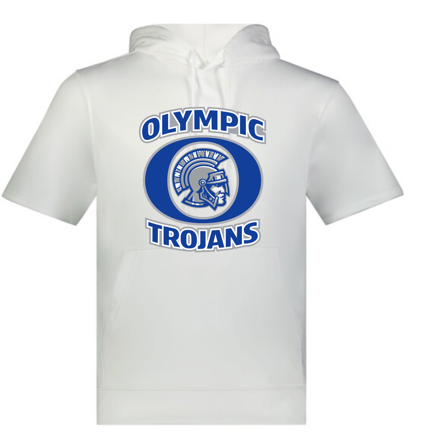 Olympic Trojans Fleece Short Sleeve Hoodie