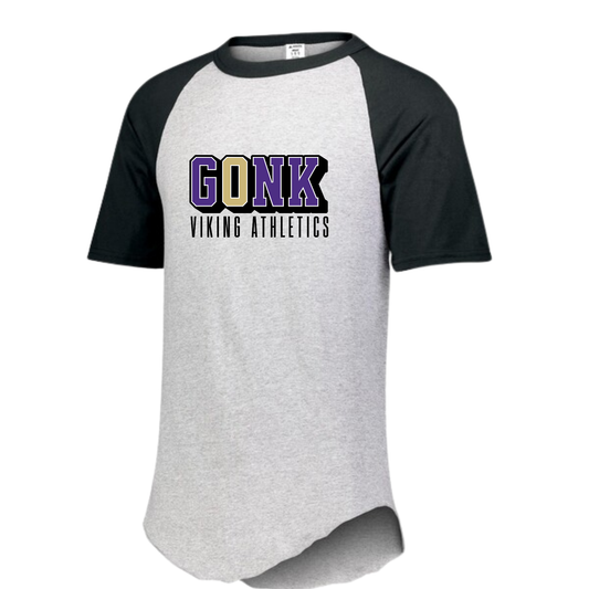 GoNK Athletic Baseball Tshirt - Unisex
