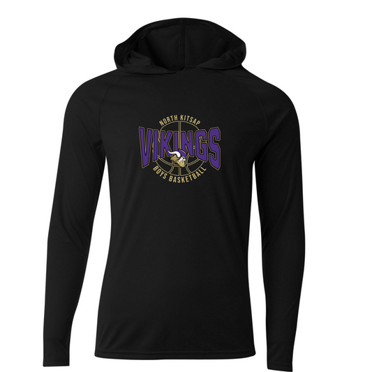 *NEW* 25/36 Boys Basketball Performance Long Sleeve - Hooded