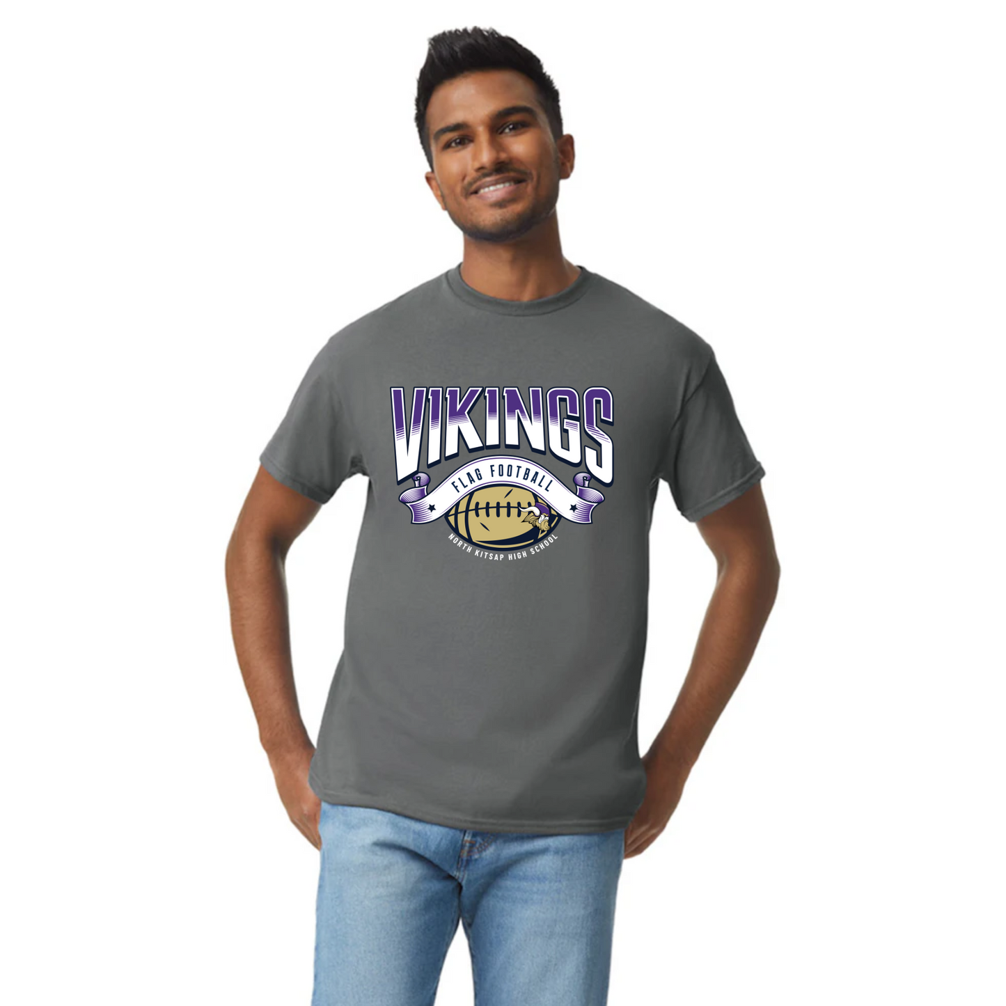 Vikings Flag Football tshirt - unisex