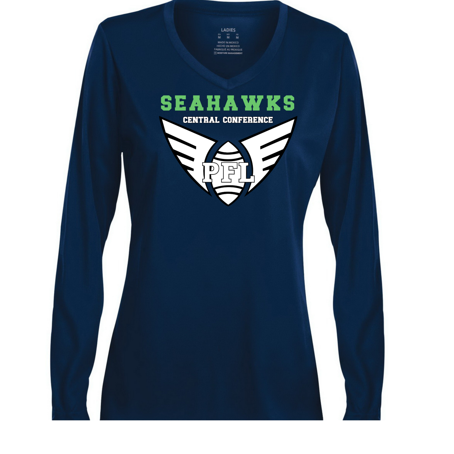 PFL Womens V Neck Team Shirt - Central Conference