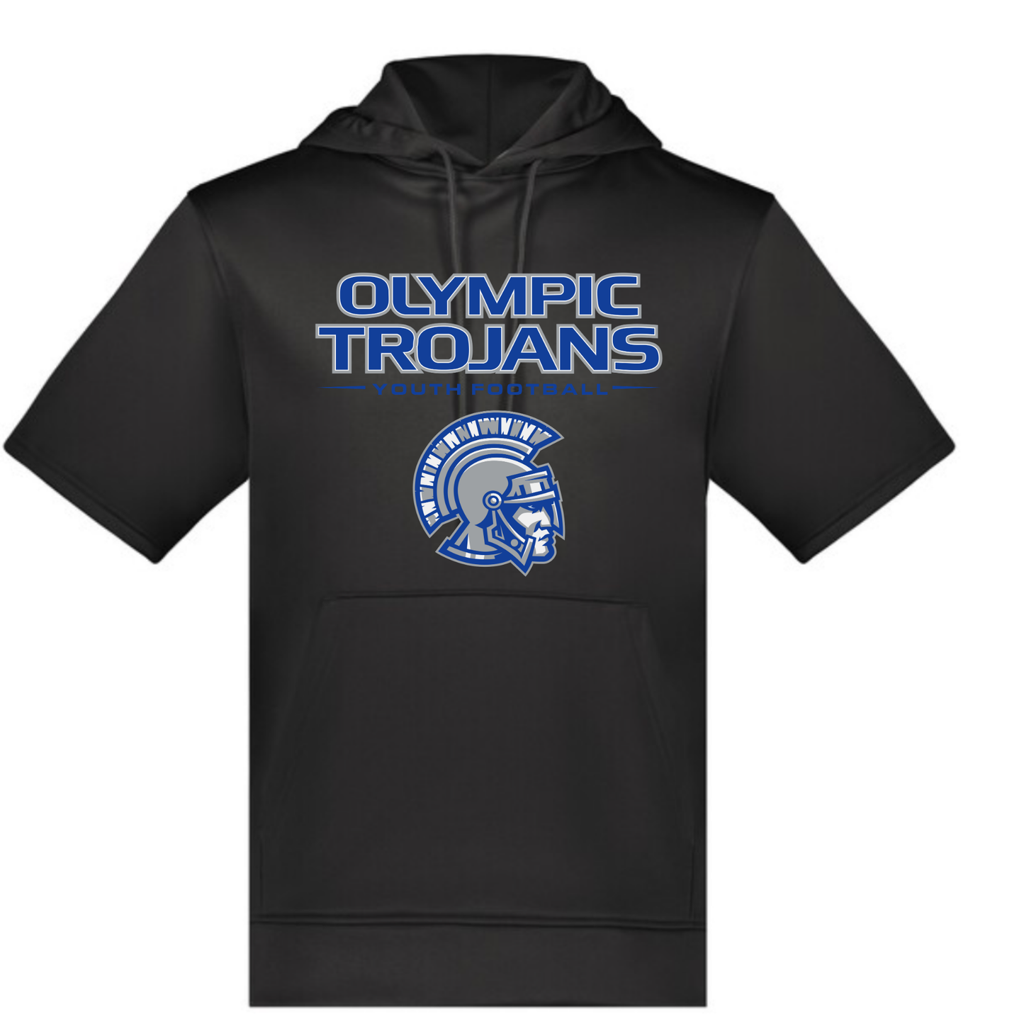 Olympic Youth Sports Fleece Short Sleeve Hoodie