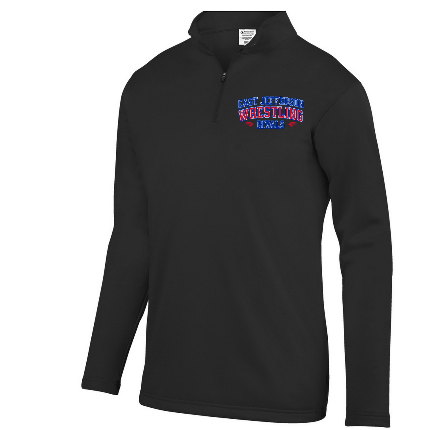 EJ Wrestling pocket logo - fleece pull over