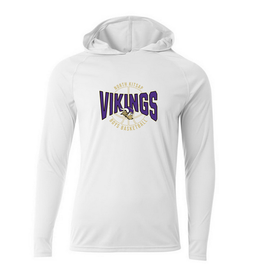 *NEW* 25/36 Boys Basketball Performance Long Sleeve - Hooded