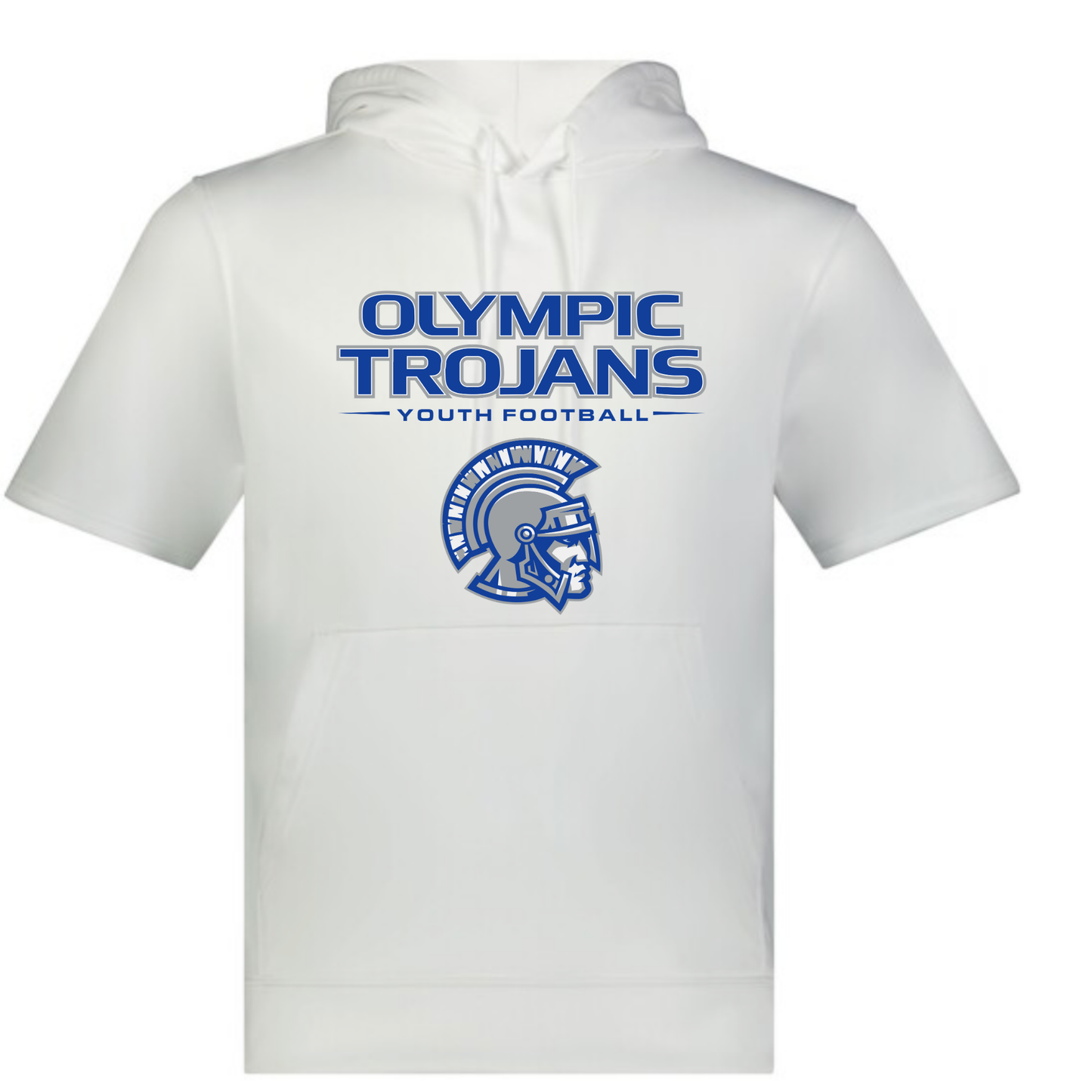 Olympic Youth Sports Fleece Short Sleeve Hoodie