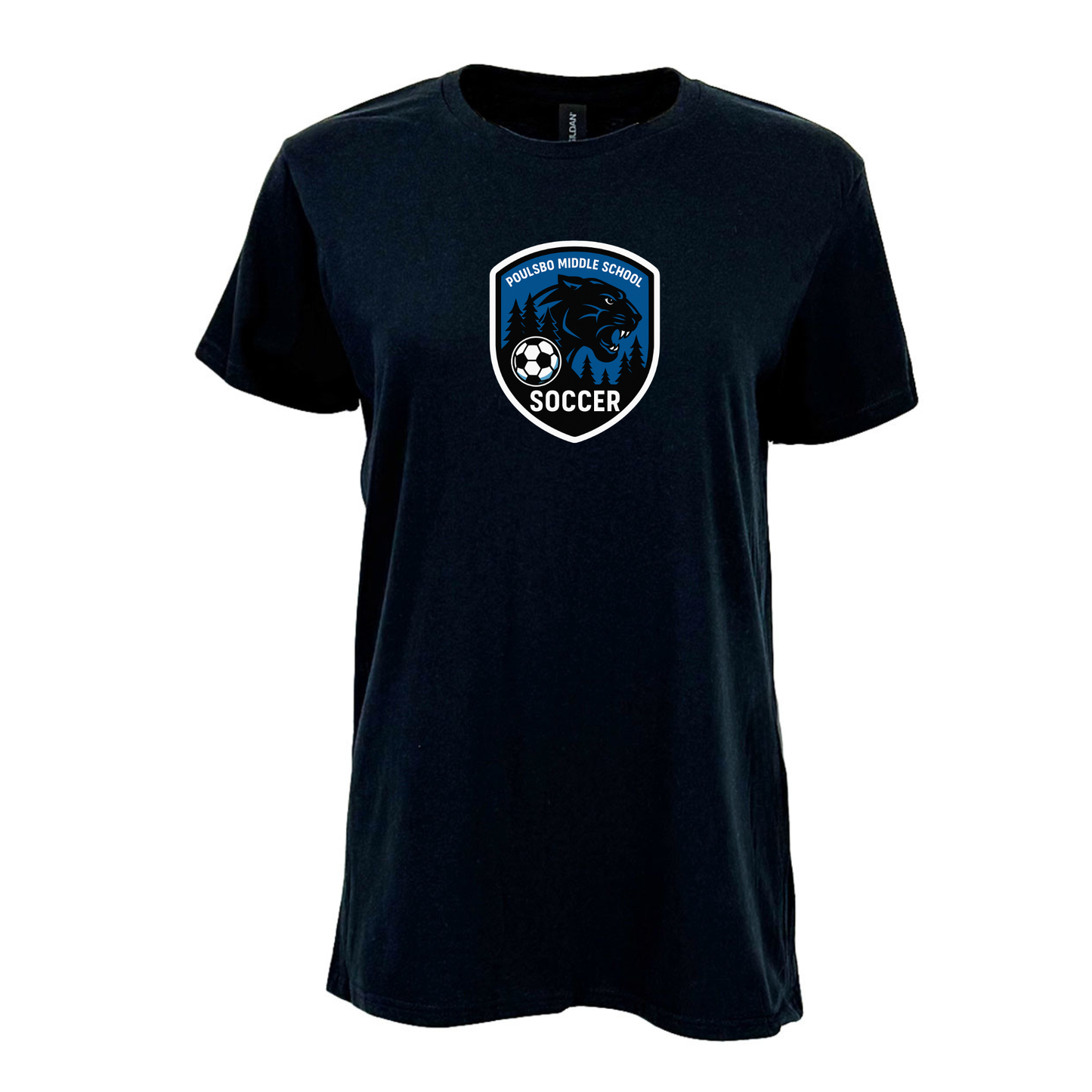 PMS Soccer Softstyle Womens tshirt