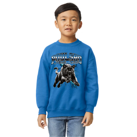Panther  crewneck - Youth & Adult Sizes