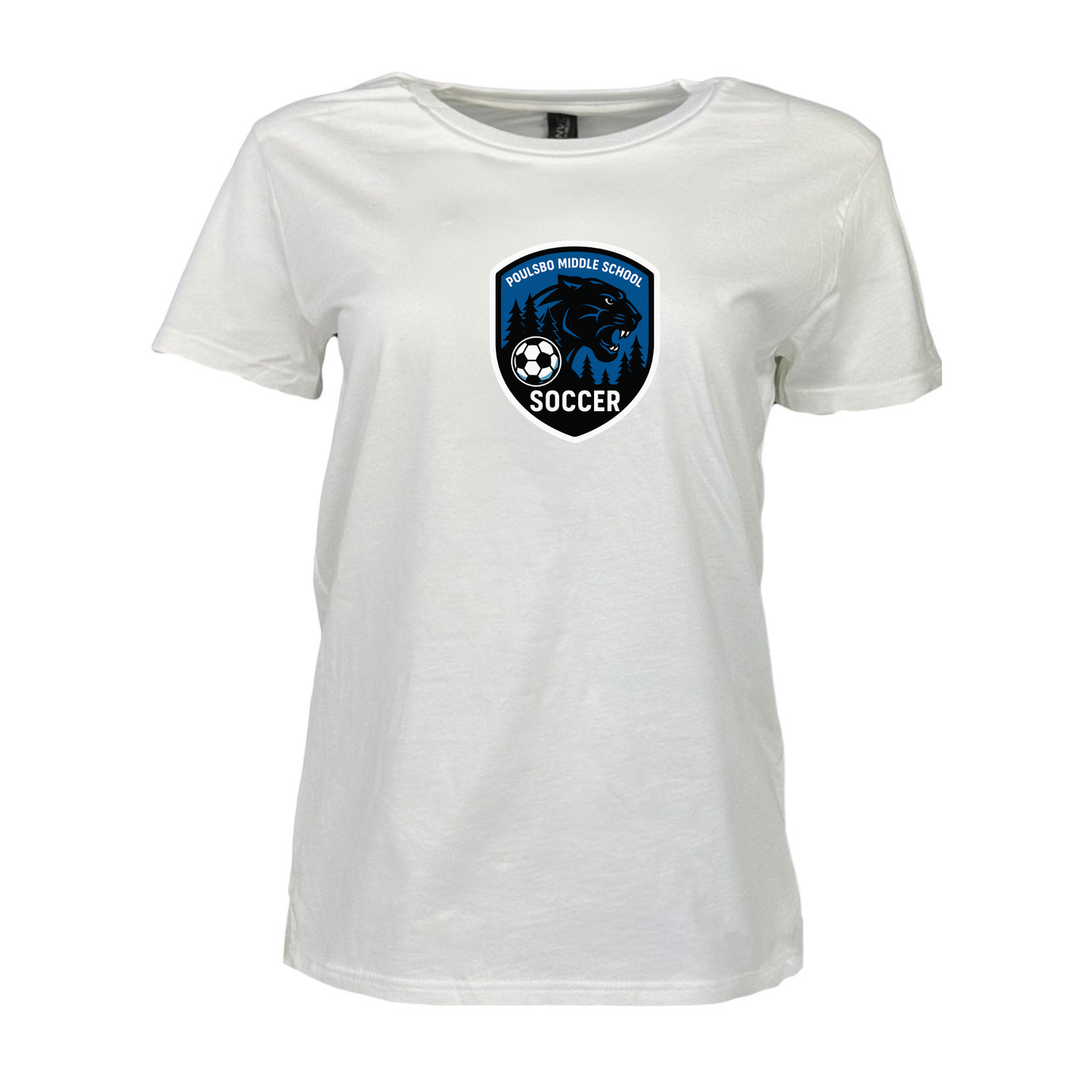 PMS Soccer Softstyle Womens tshirt