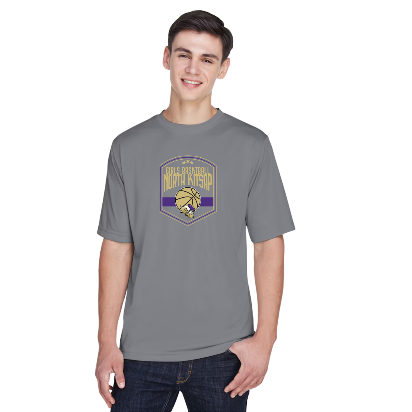 Girls Basketball Performance Short Sleeve - Mens