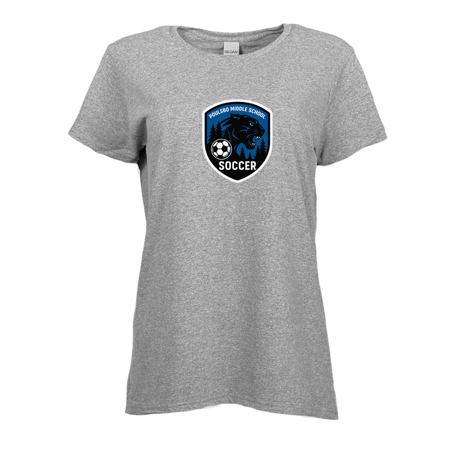 PMS Soccer Softstyle Womens tshirt