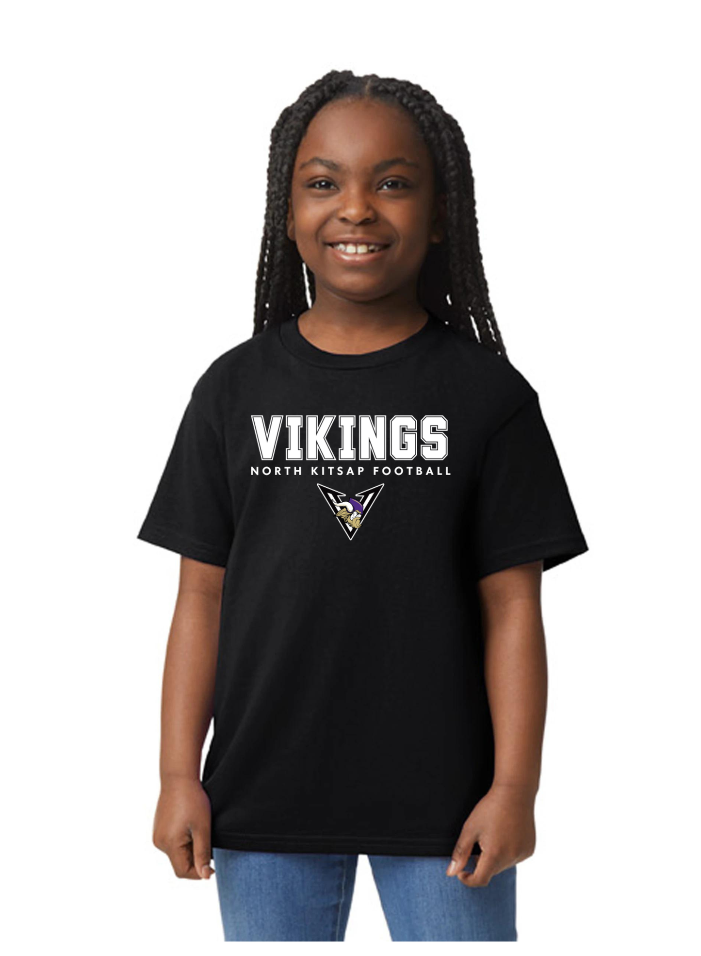 Vikings Football T-shirt - Youth