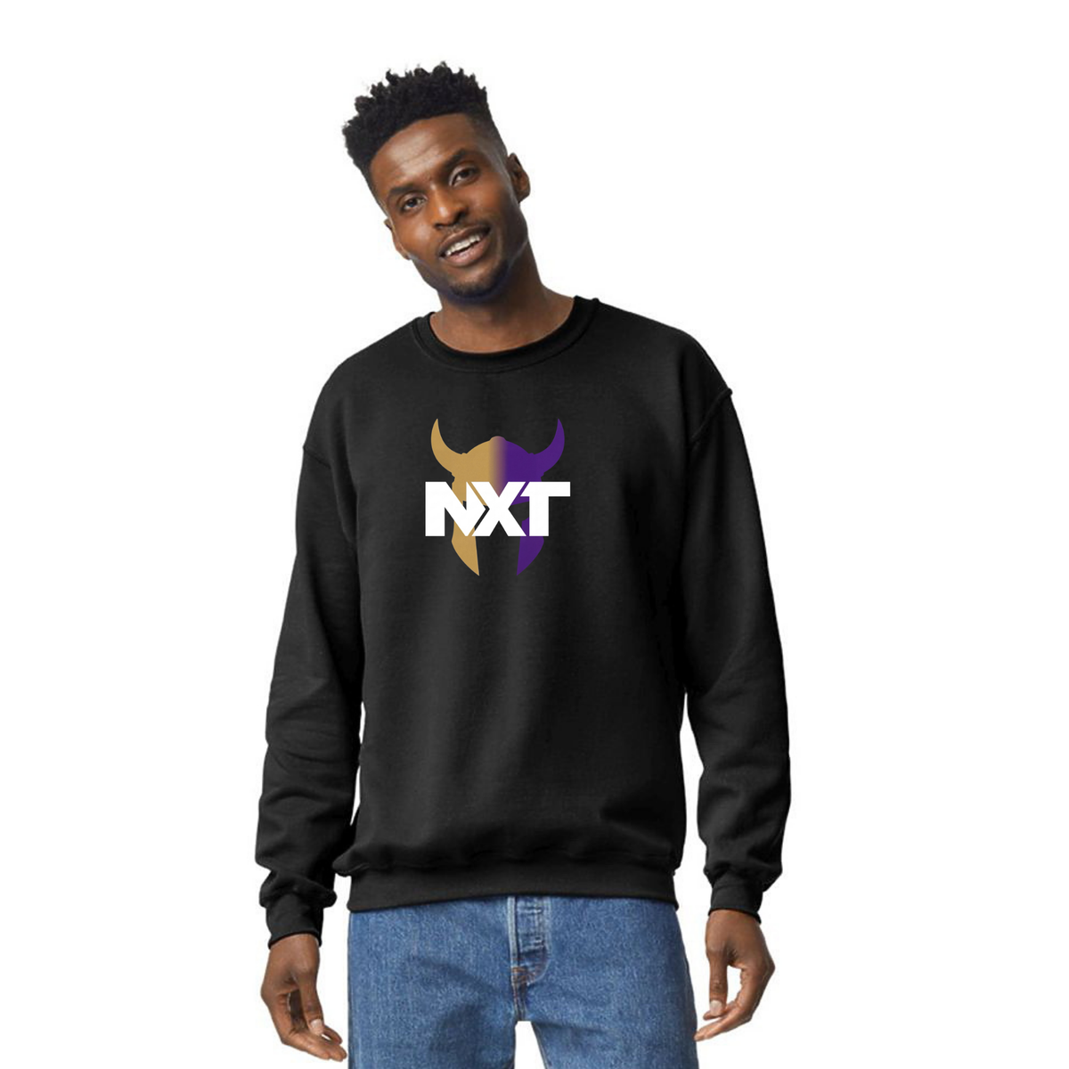 NXT Basketball - Viking Helmet - Crewneck - unisex