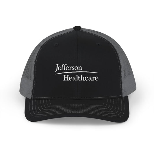 Embroidered Snapback Trucker Cap