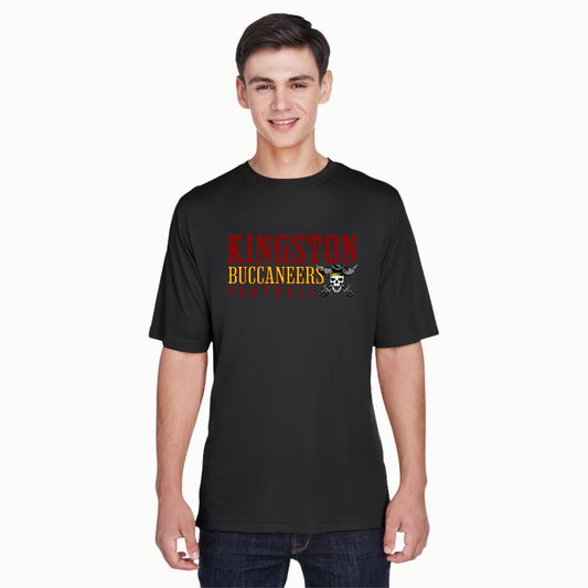 Kingston Bucs Football - Performance Short Sleeve Tshirt - Mens