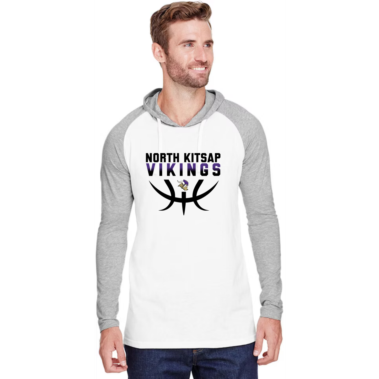 NK Basketball Hoodie Long sleeve - Stack logo - mens